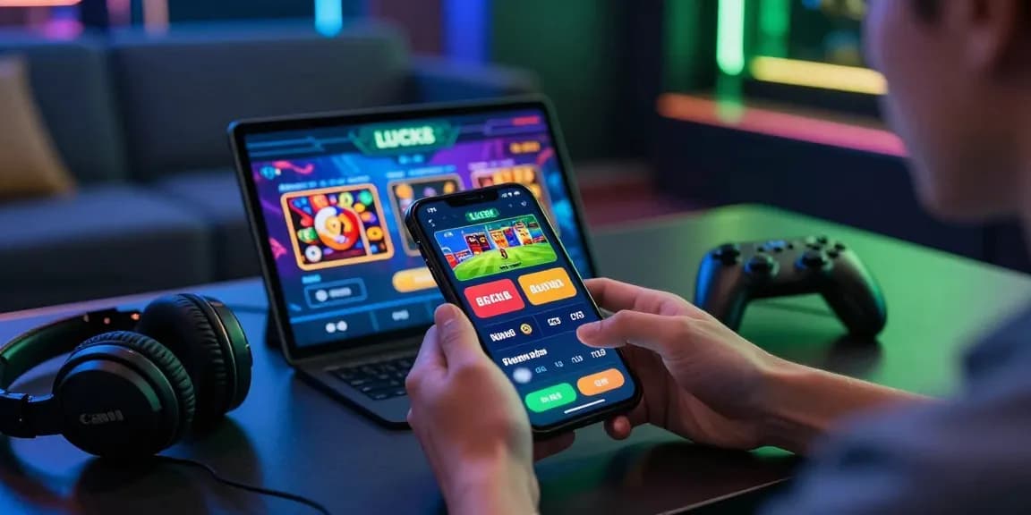 LUCK8 online gambling interface showing exciting betting options in vibrant colors.