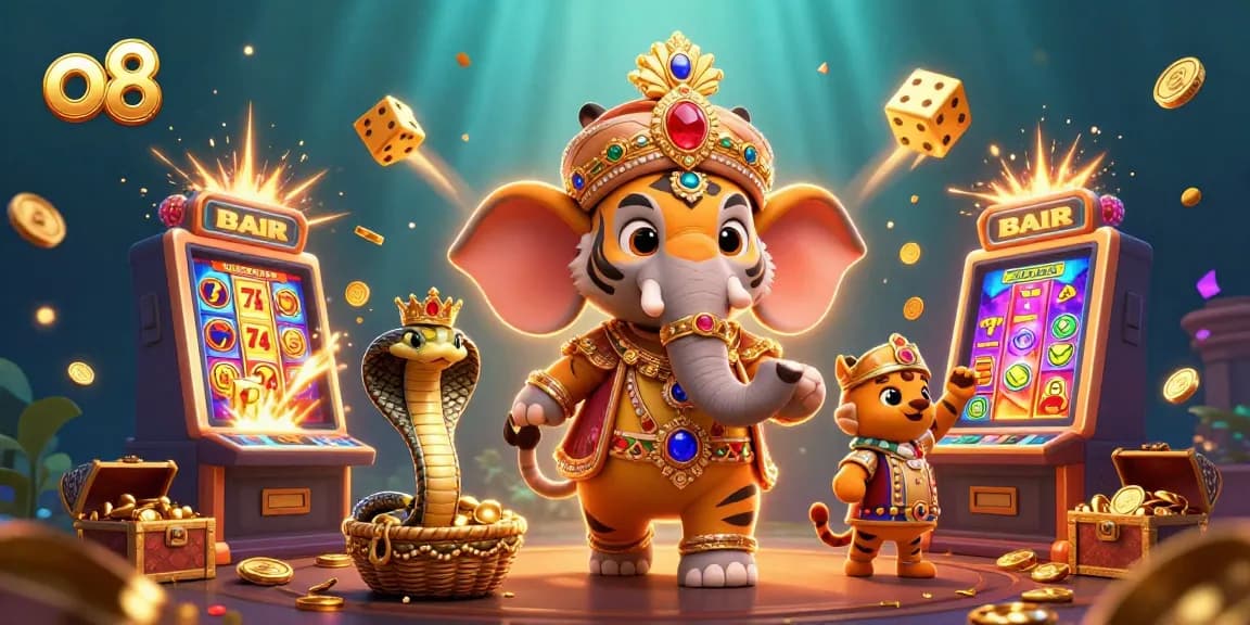 Spin the reels and win at o8 with colorful slot machines and exciting casino visuals.