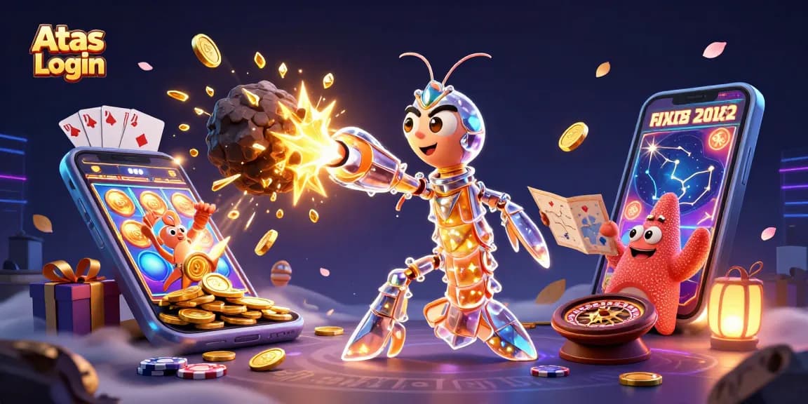 Engage with Atas Login, where a vibrant chasm of golden gems and coins bursts forth!