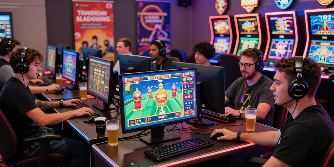 Engaging scene showcasing diverse players enjoying 88m trang chủ online gaming experience.