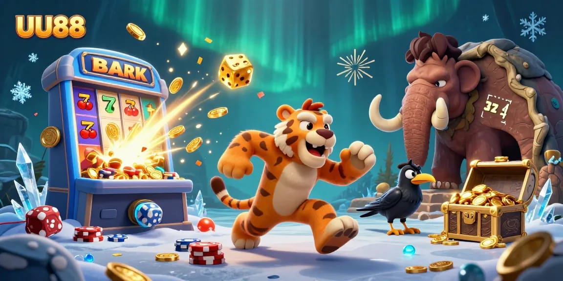 Experience thrilling gameplay at UU88 with a vibrant scene of engaging casino elements.