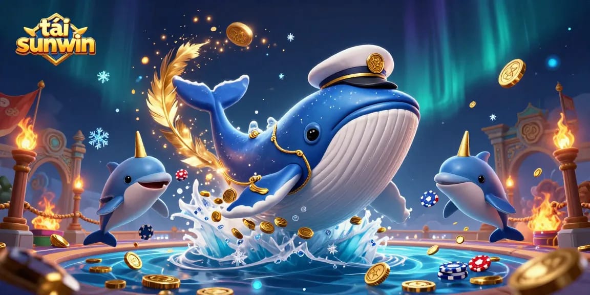Experience thrilling adventures with tải sunwin through a vibrant 3D casino scene.