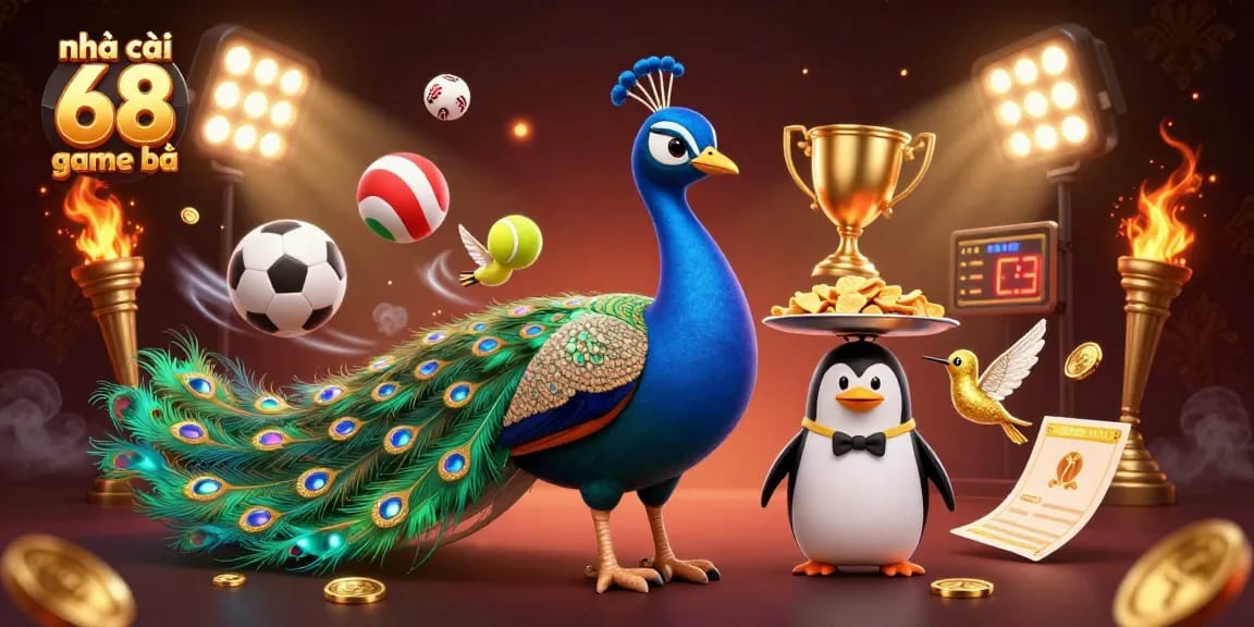 Engage with nhà cái 68 game bài in an immersive casino experience filled with dynamic games and golden rewards.
