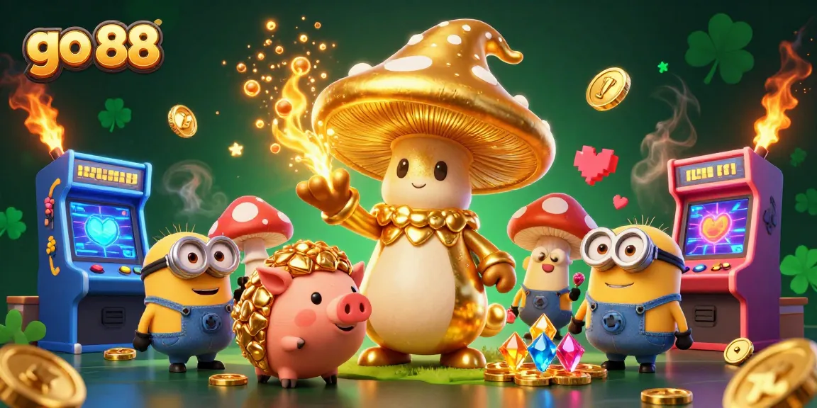 Engage with thrilling moments in the go 88 casino realm, where players seek treasures in a vibrant gold-filled adventure.