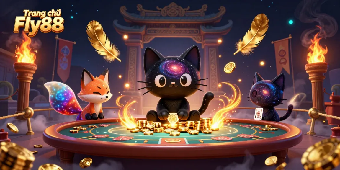 Experience the vibrant gaming world at Trang chủ Fly88 with captivating cosmic characters!