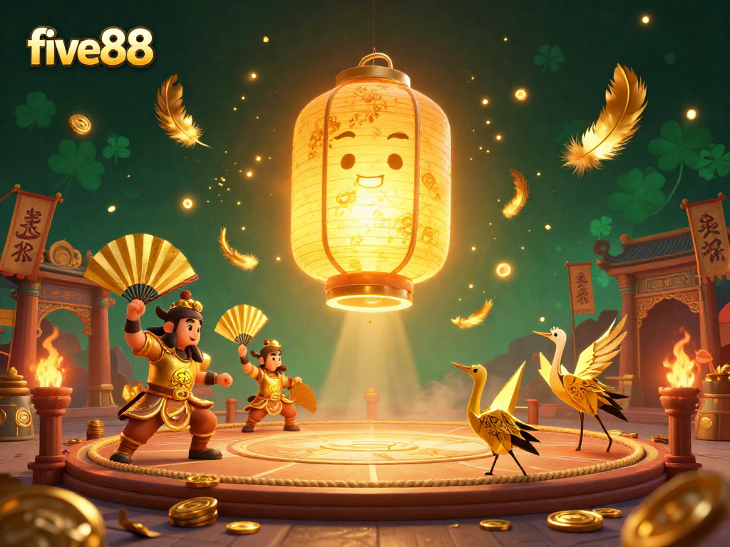 Experience the vibrant energy of gambling at five88 with dynamic casino elements and enchanting spirits.