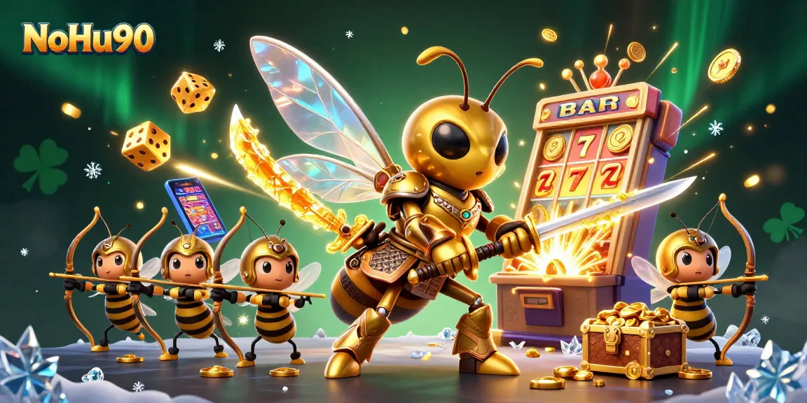 Experience the thrilling excitement of NoHu90 with captivating casino games and vibrant illustrations.
