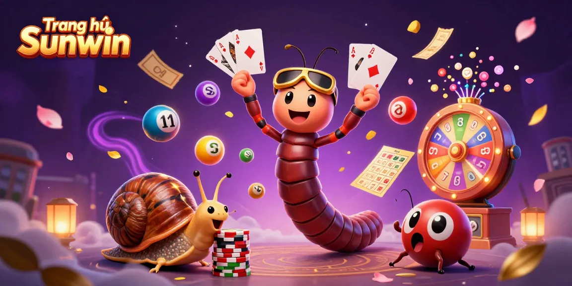 Experience fun gaming excitement at Trang chủ Sunwin with a vibrant 3D casino scene.