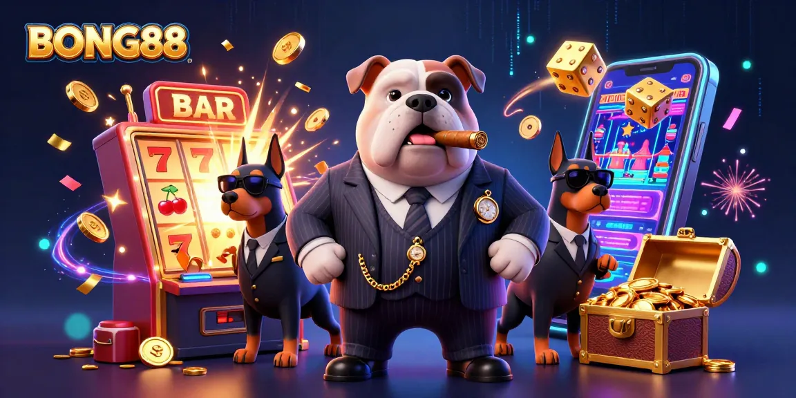 Experience exciting gameplay at BONG88 with vibrant casino elements and dynamic characters.