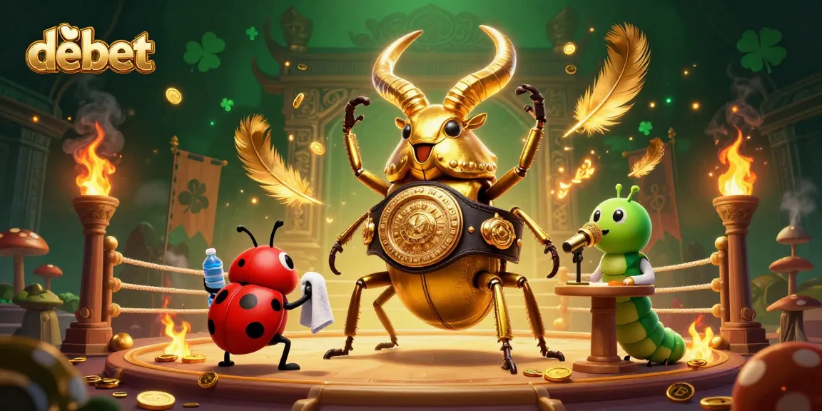 Experience debet betting excitement with a vibrant 3D illustration capturing casino energy.